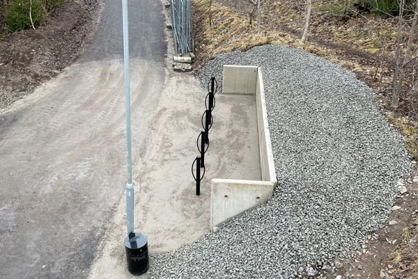 Uppdraget i Vallentuna. Effektivt arbete med L-stöd och cykelställ